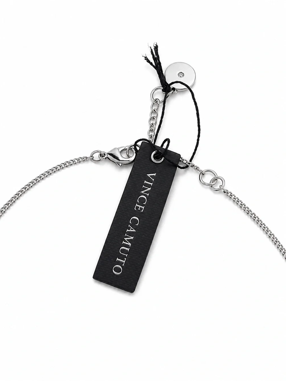 Vince Camuto Silver Marquise Drop Lariat Necklace - NWT